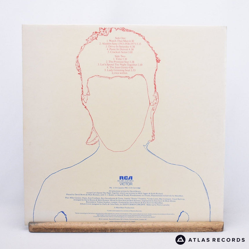 David Bowie - Aladdin Sane - Gatefold LP Vinyl Record - VG+/VG+