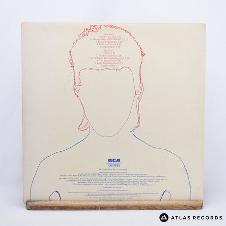 David Bowie - Aladdin Sane - Insert Gatefold 3T 3T LP Vinyl Record - VG+/VG+