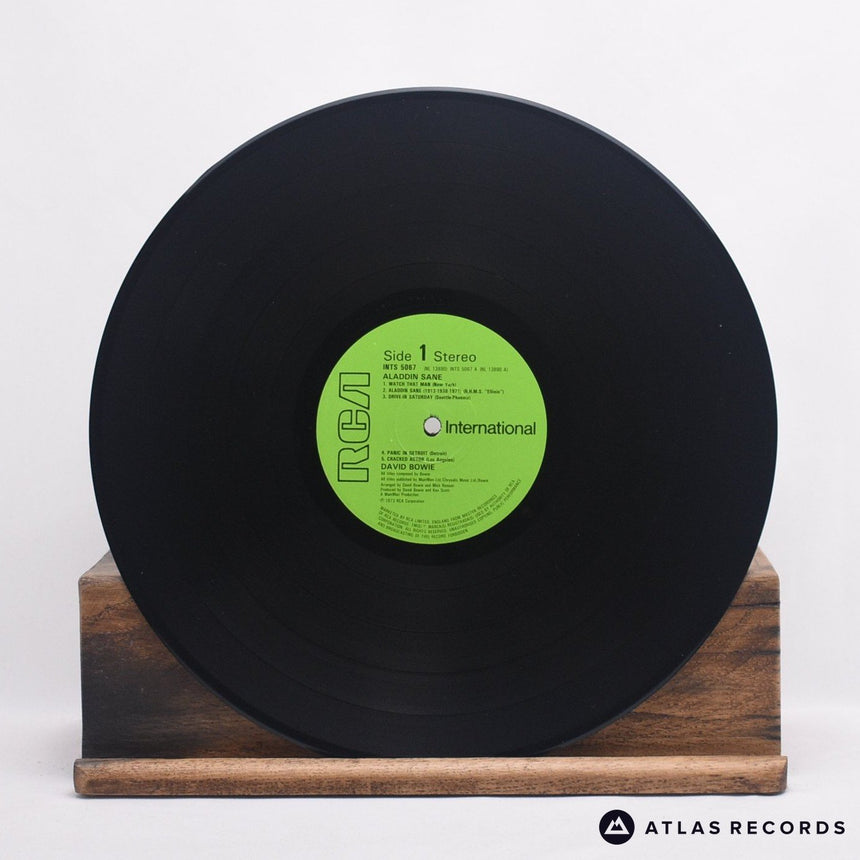 David Bowie - Aladdin Sane - Reissue A-2 B-2 LP Vinyl Record - EX/EX