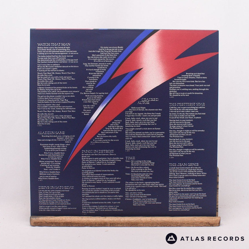 David Bowie - Aladdin Sane - 180G Reissue A3 B1 LP Vinyl Record - NM/NM