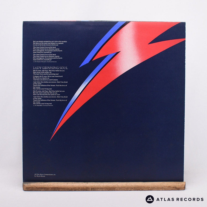 David Bowie - Aladdin Sane - Insert Gatefold 3T 3T LP Vinyl Record - VG+/VG+