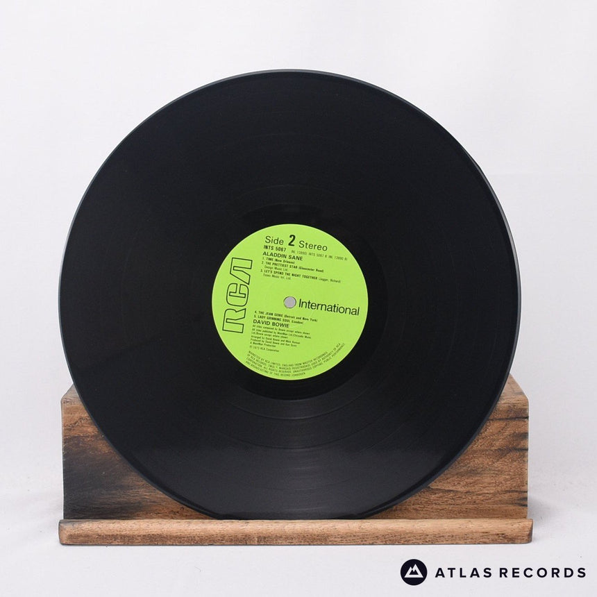 David Bowie - Aladdin Sane - Reissue A-1 B-2 LP Vinyl Record - EX/EX