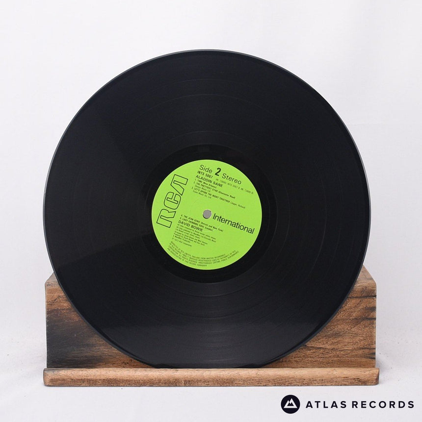 David Bowie - Aladdin Sane - Reissue A-1 B-2 LP Vinyl Record - VG+/EX