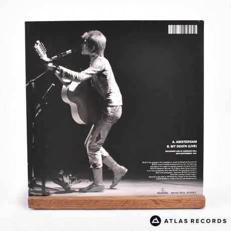 David Bowie - Amsterdam - Orange 7" Vinyl Record - EX/EX