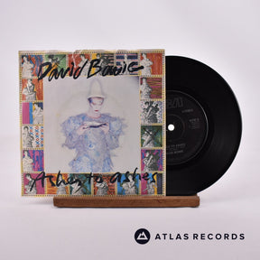 David Bowie Ashes To Ashes 7" Vinyl Record - Front Cover & Record