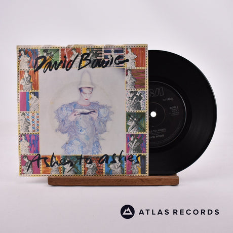 David Bowie Ashes To Ashes 7" Vinyl Record - Front Cover & Record