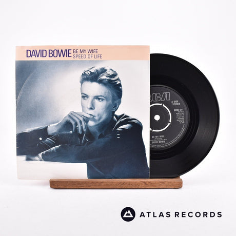 David Bowie Be My Wife 7" Vinyl Record - Front Cover & Record