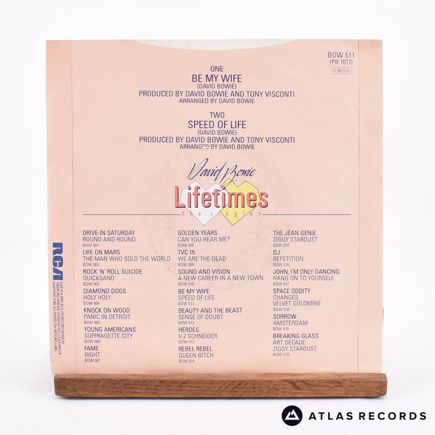 David Bowie - Be My Wife - Reissue 7" Vinyl Record - VG+/EX