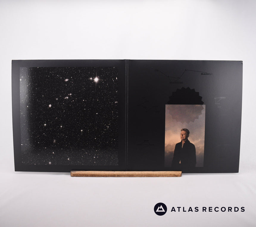 David Bowie - (Blackstar) - 180G Booklet Die-Cut Sleeve LP Vinyl Record - EX/EX