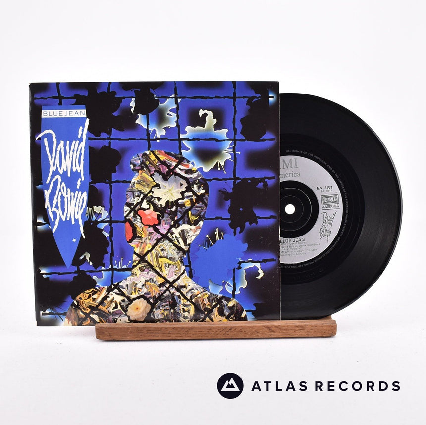 David Bowie Blue Jean 7" Vinyl Record - Front Cover & Record