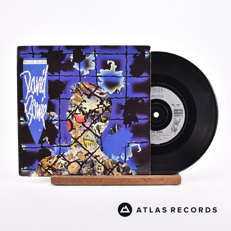 David Bowie Blue Jean 7" Vinyl Record - Front Cover & Record