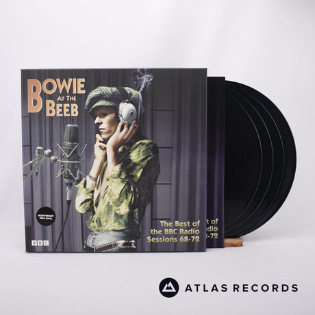David Bowie Bowie At The Beeb 4 x LP Vinyl Record - Front Cover & Record