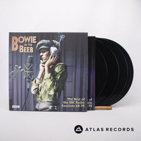 David Bowie Bowie At The Beeb 4 x LP Vinyl Record - Front Cover & Record