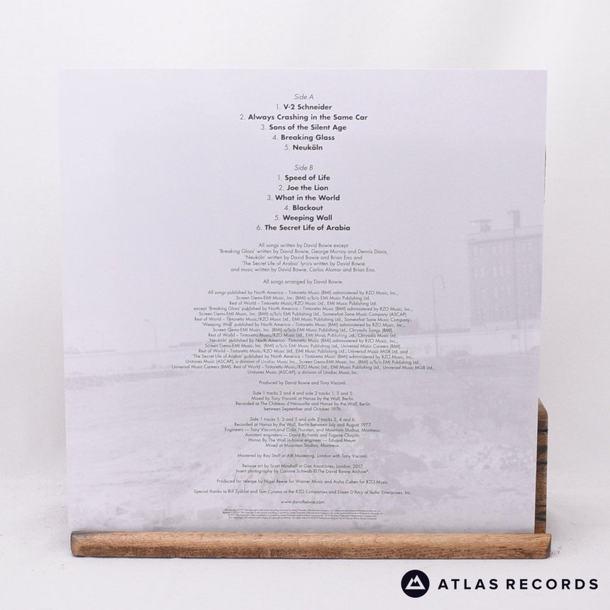 David Bowie - Bowie Now - White Insert LP Vinyl Record - VG+/NM