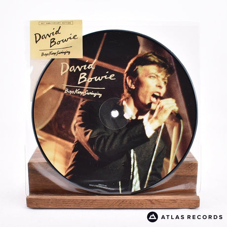 David Bowie Boys Keep Swinging 7" Vinyl Record - Front Cover & Record