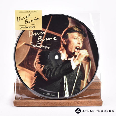 David Bowie Boys Keep Swinging 7" Vinyl Record - Front Cover & Record