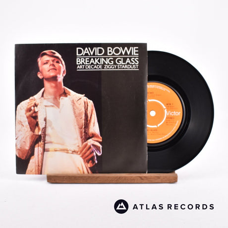 David Bowie Breaking Glass 7" Vinyl Record - Front Cover & Record