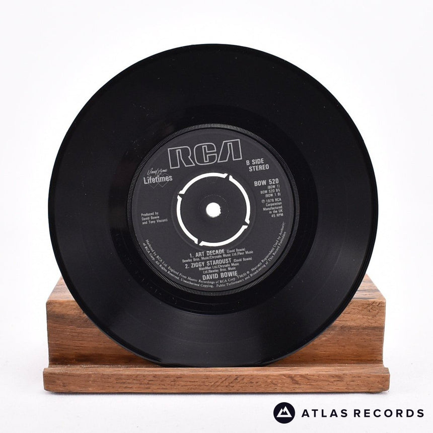 David Bowie - Breaking Glass - Reissue 7" Vinyl Record - EX/VG+