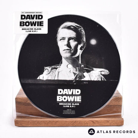 David Bowie Breaking Glass [Live E.P.] 7" Vinyl Record - Front Cover & Record