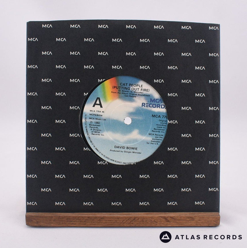 David Bowie Cat People 7" Vinyl Record - In Sleeve