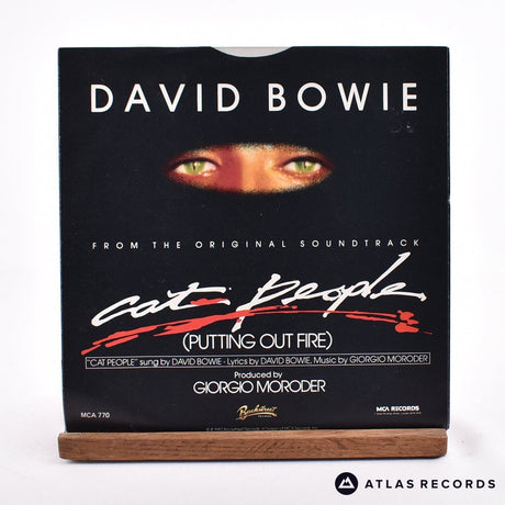 David Bowie - Cat People - 7" Vinyl Record - EX/EX