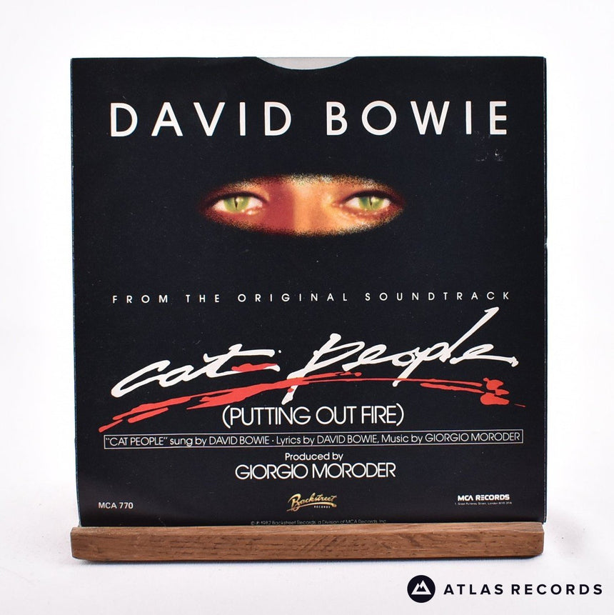 David Bowie - Cat People - 7" Vinyl Record - EX/EX