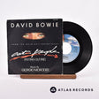 David Bowie Cat People 7" Vinyl Record - Front Cover & Record