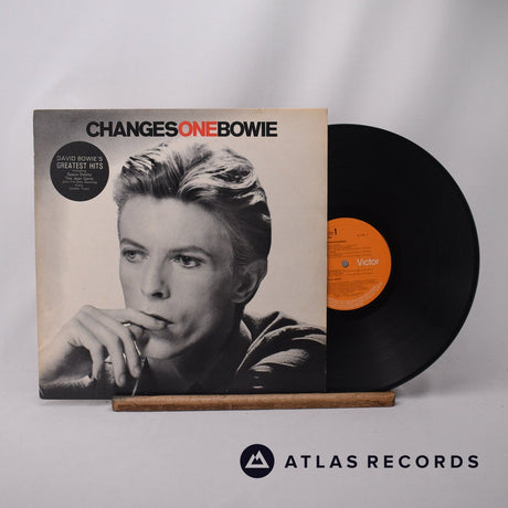 David Bowie ChangesOneBowie LP Vinyl Record - Front Cover & Record