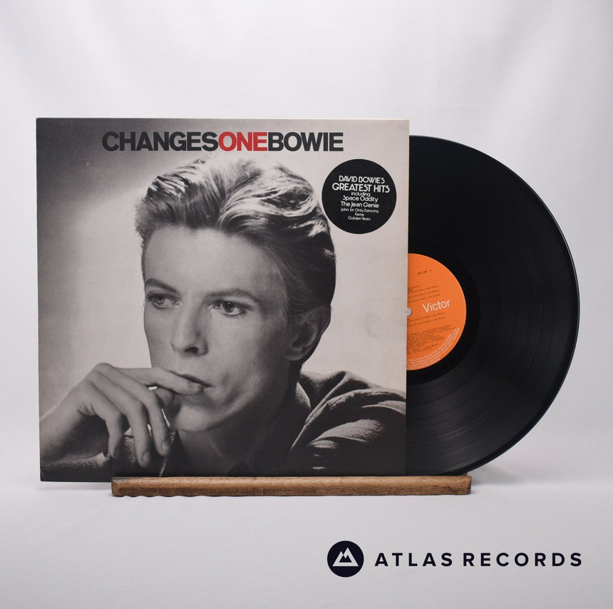 David Bowie ChangesOneBowie LP Vinyl Record - Front Cover & Record