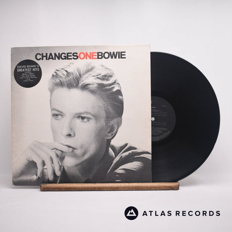 David Bowie ChangesOneBowie LP Vinyl Record - Front Cover & Record