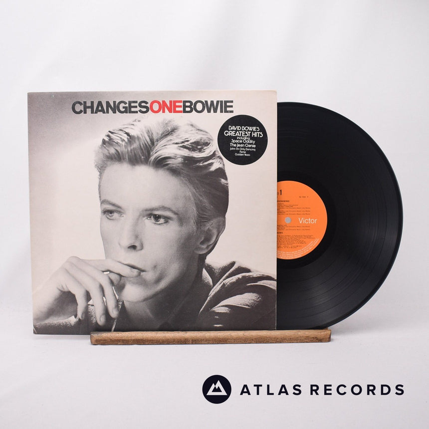 David Bowie ChangesOneBowie LP Vinyl Record - Front Cover & Record