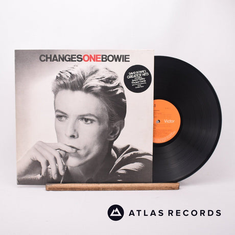 David Bowie ChangesOneBowie LP Vinyl Record - Front Cover & Record