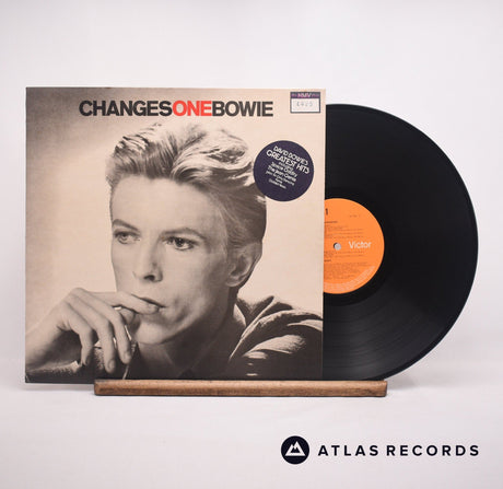 David Bowie ChangesOneBowie LP Vinyl Record - Front Cover & Record
