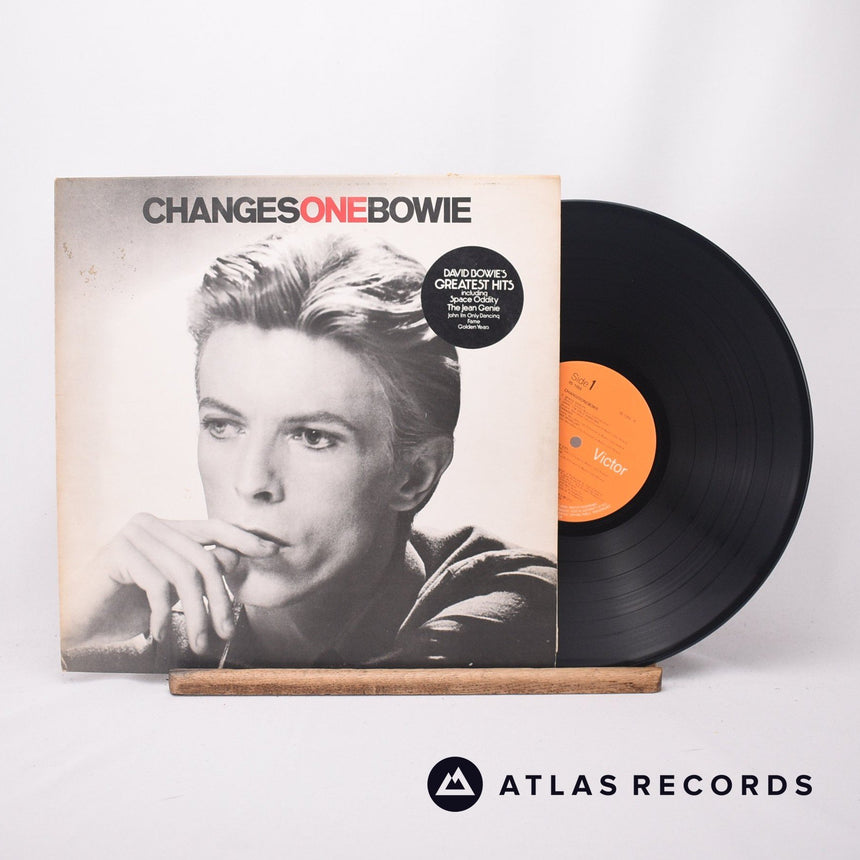 David Bowie ChangesOneBowie LP Vinyl Record - Front Cover & Record