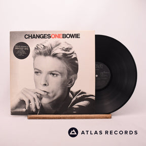 David Bowie ChangesOneBowie LP Vinyl Record - Front Cover & Record