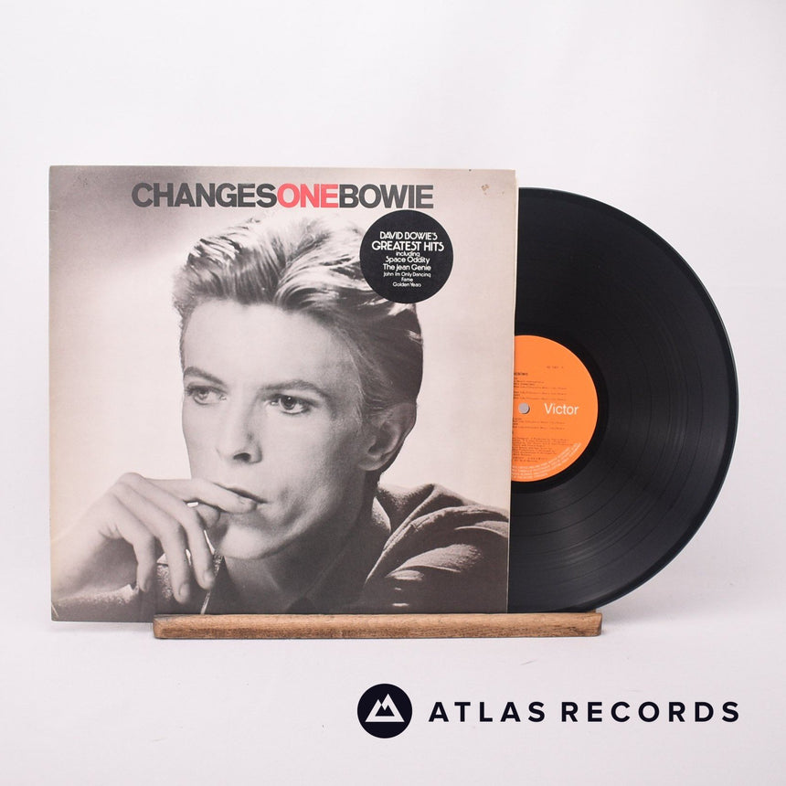 David Bowie ChangesOneBowie LP Vinyl Record - Front Cover & Record