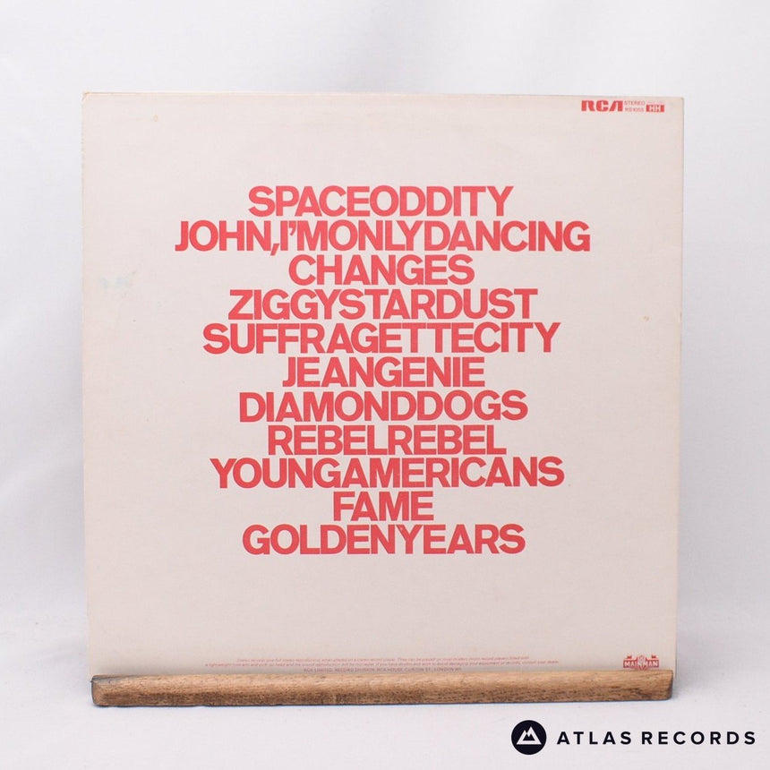 David Bowie - ChangesOneBowie - 5E 2E LP Vinyl Record - VG+/VG+