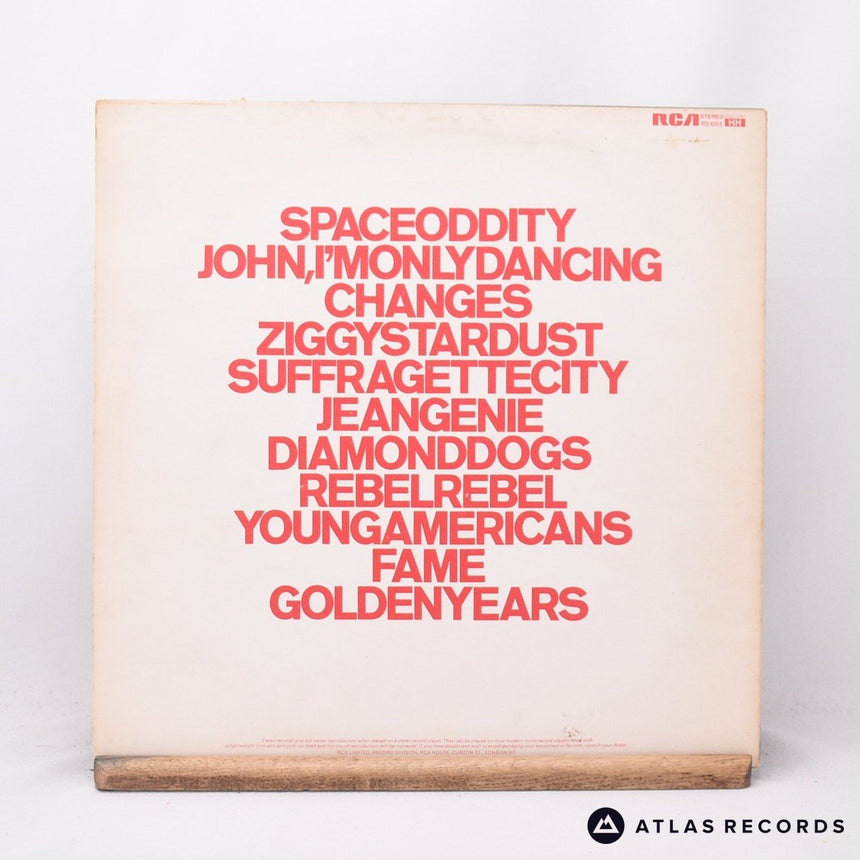 David Bowie - ChangesOneBowie - LP Vinyl Record - VG+/VG+