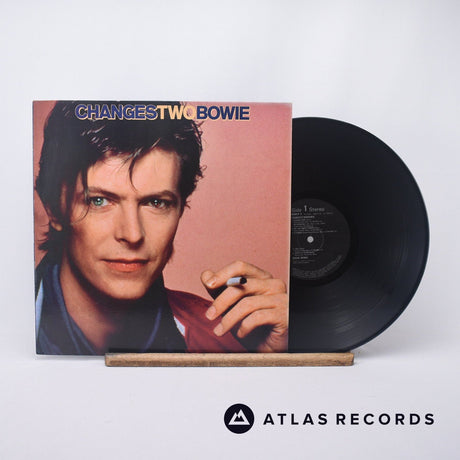 David Bowie ChangesTwoBowie LP Vinyl Record - Front Cover & Record