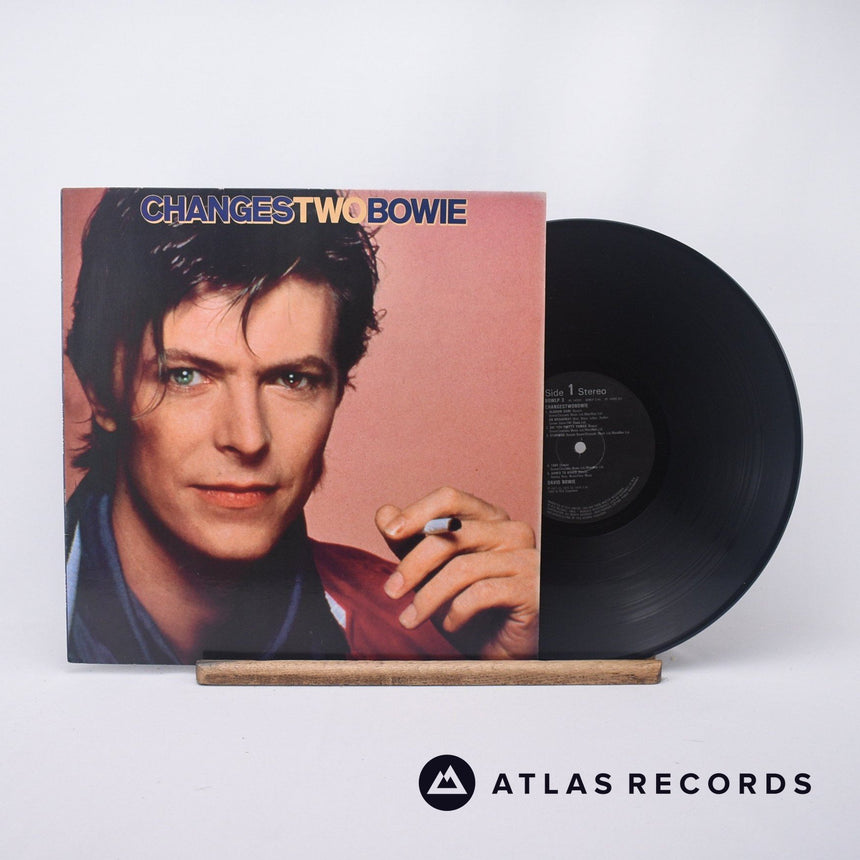 David Bowie ChangesTwoBowie LP Vinyl Record - Front Cover & Record