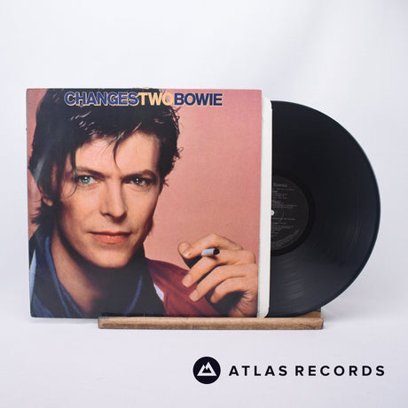David Bowie ChangesTwoBowie LP Vinyl Record - Front Cover & Record