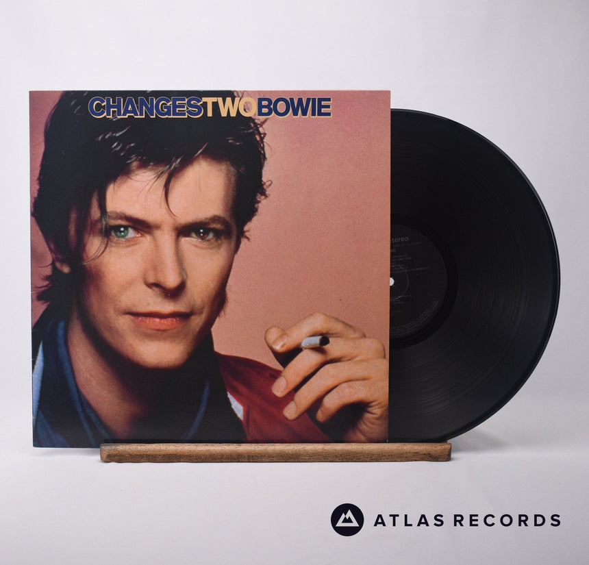 David Bowie ChangesTwoBowie LP Vinyl Record - Front Cover & Record