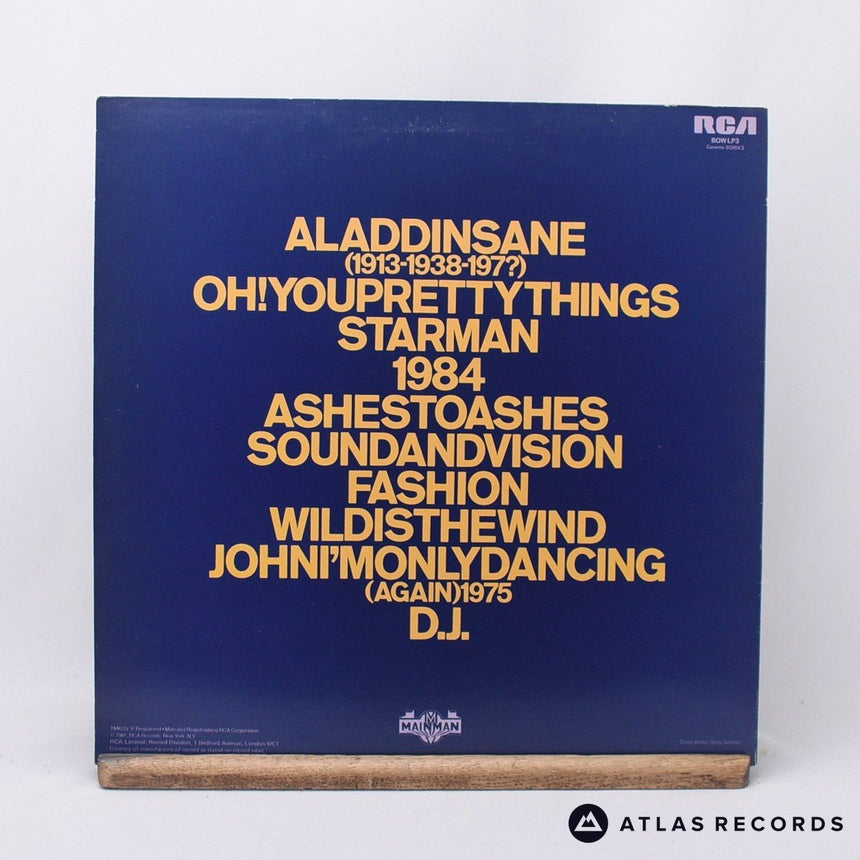 David Bowie - ChangesTwoBowie - Townhouse LP Vinyl Record - EX/EX