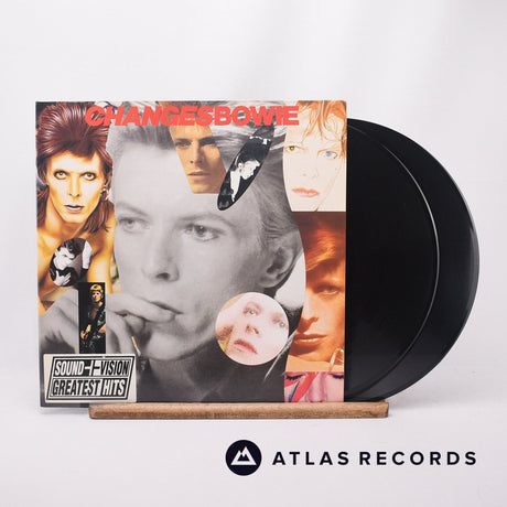David Bowie Changesbowie 2 x LP Vinyl Record - Front Cover & Record