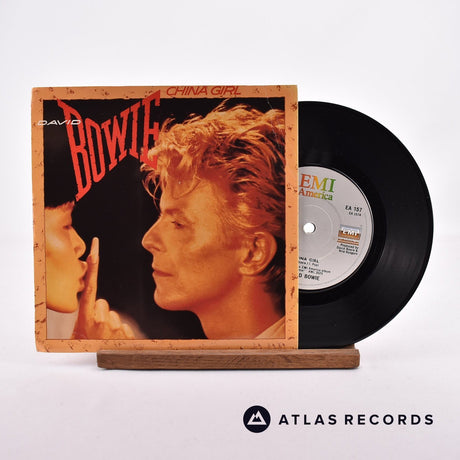 David Bowie China Girl 7" Vinyl Record - Front Cover & Record