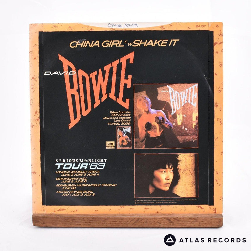 David Bowie - China Girl - 7" Vinyl Record - EX/EX