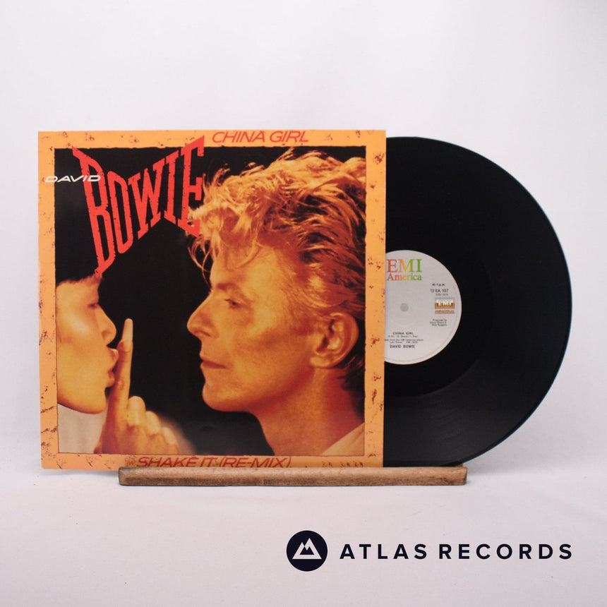 David Bowie China Girl 12" Vinyl Record - Front Cover & Record