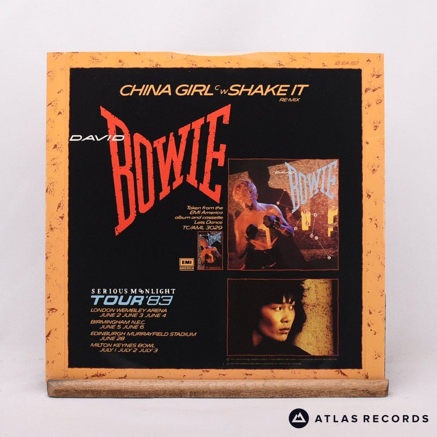 David Bowie - China Girl / Shake It (Re-Mix) - 12" Vinyl Record - EX/EX