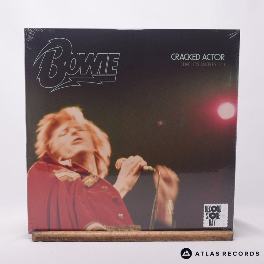 David Bowie Cracked Actor LP + Double LP Vinyl Record - Front Cover & Record