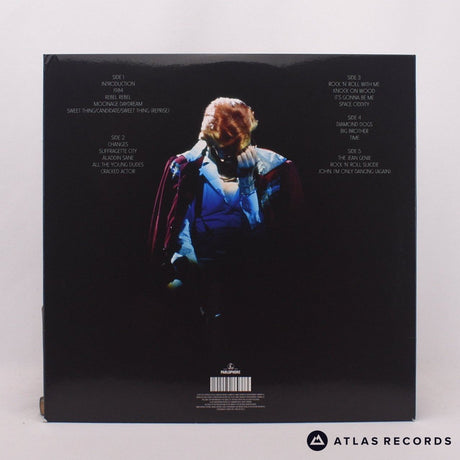 David Bowie - Cracked Actor - Etched Limited Edition 3 x LP Vinyl Record - EX/NM
